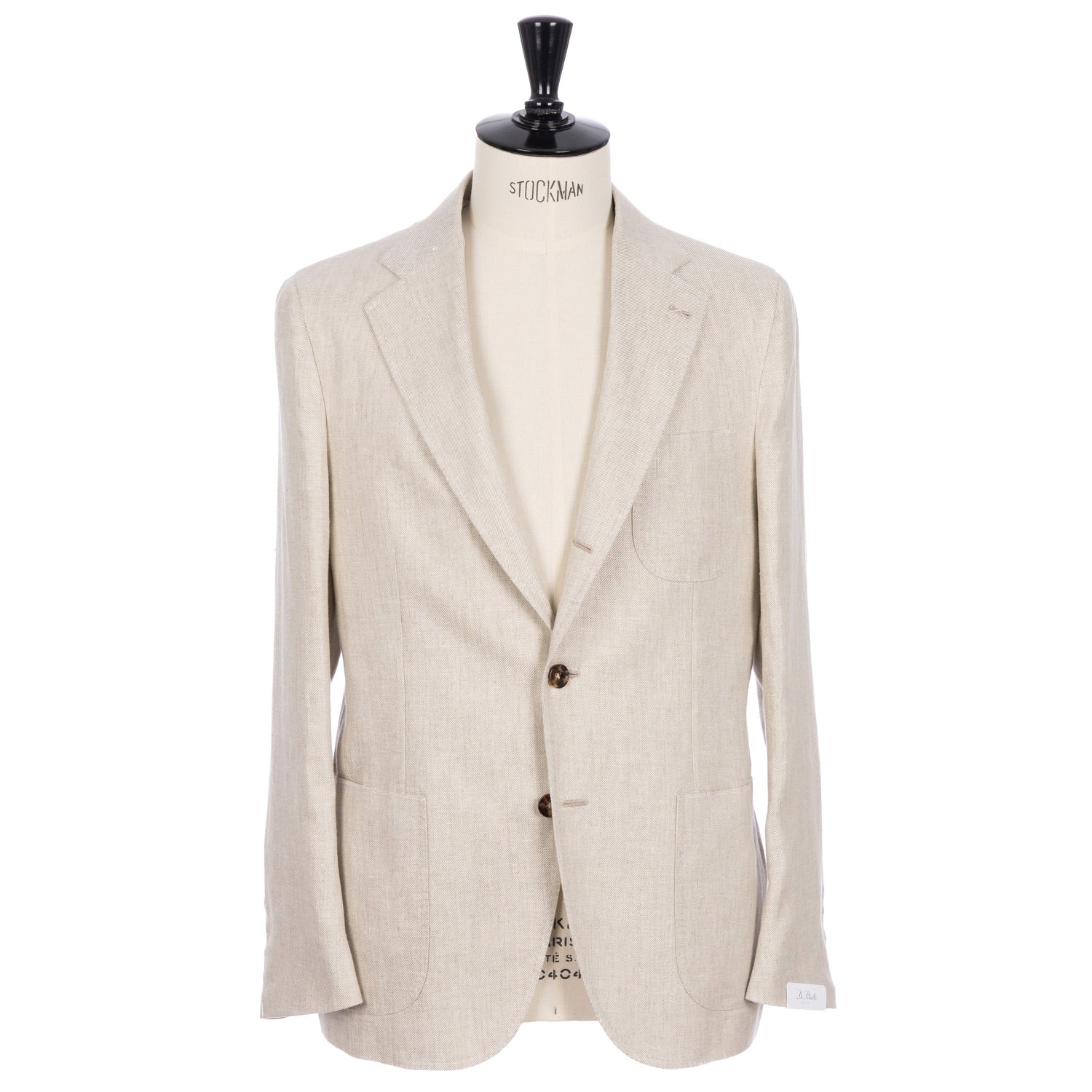 Jacket "Signore dell'Estate" in pure Linen - handmade